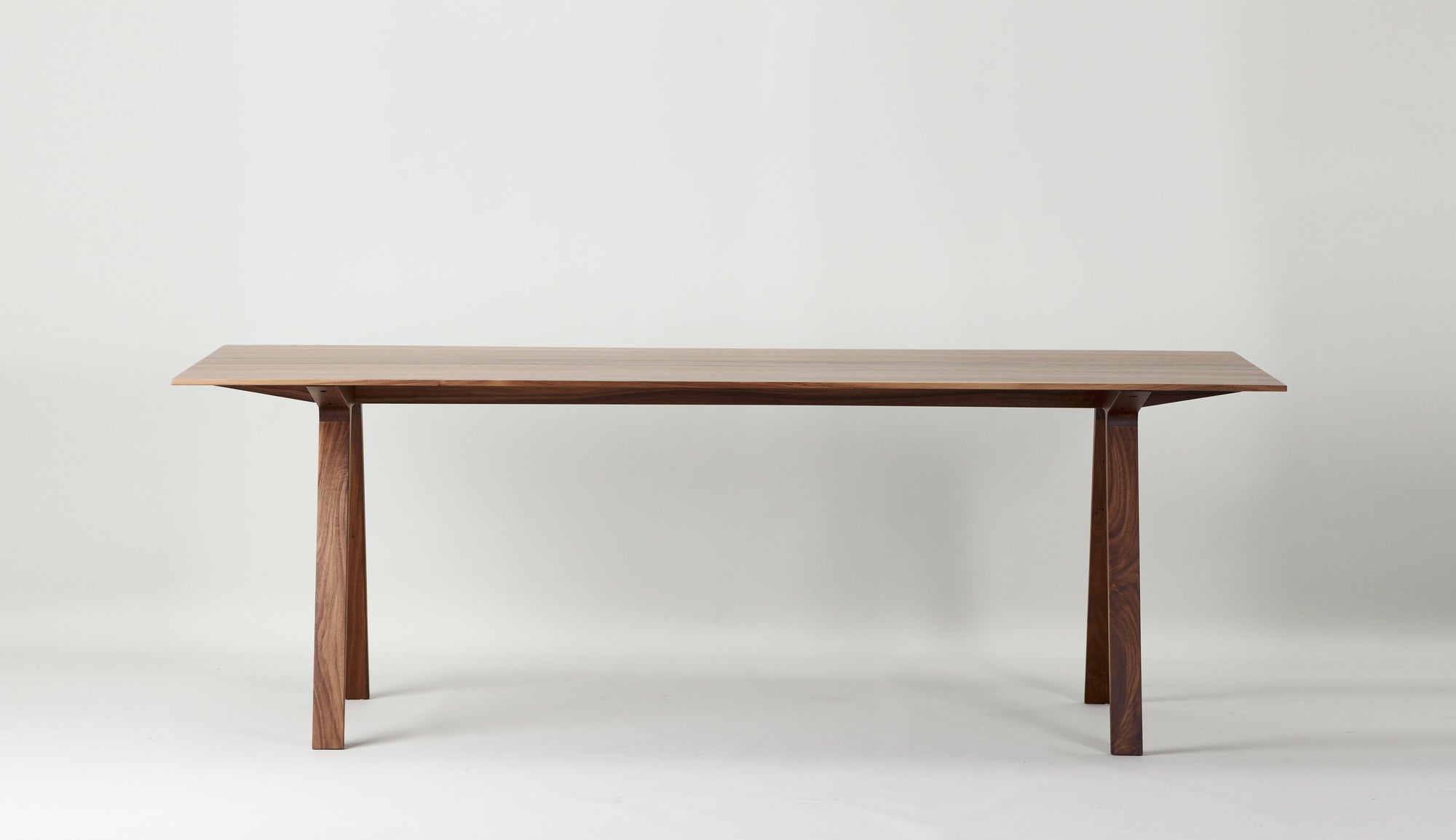 Louis table in Walnut. Designed by Tom Fereday in Australia and handmade by Mast Furniture. 