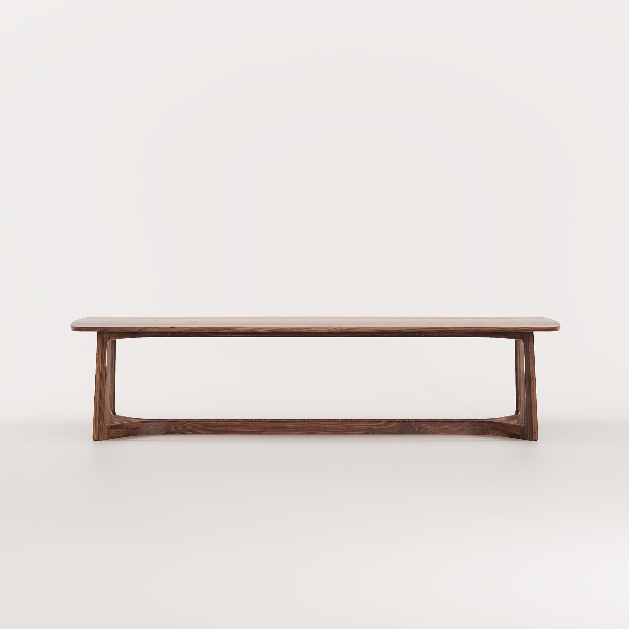 Mast Furniture Arc table in Walnut