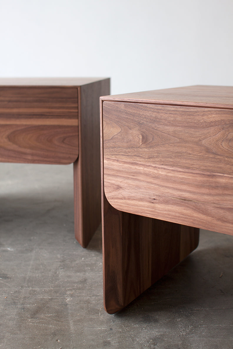 Mast Furniture Tacey bedside table Walnut