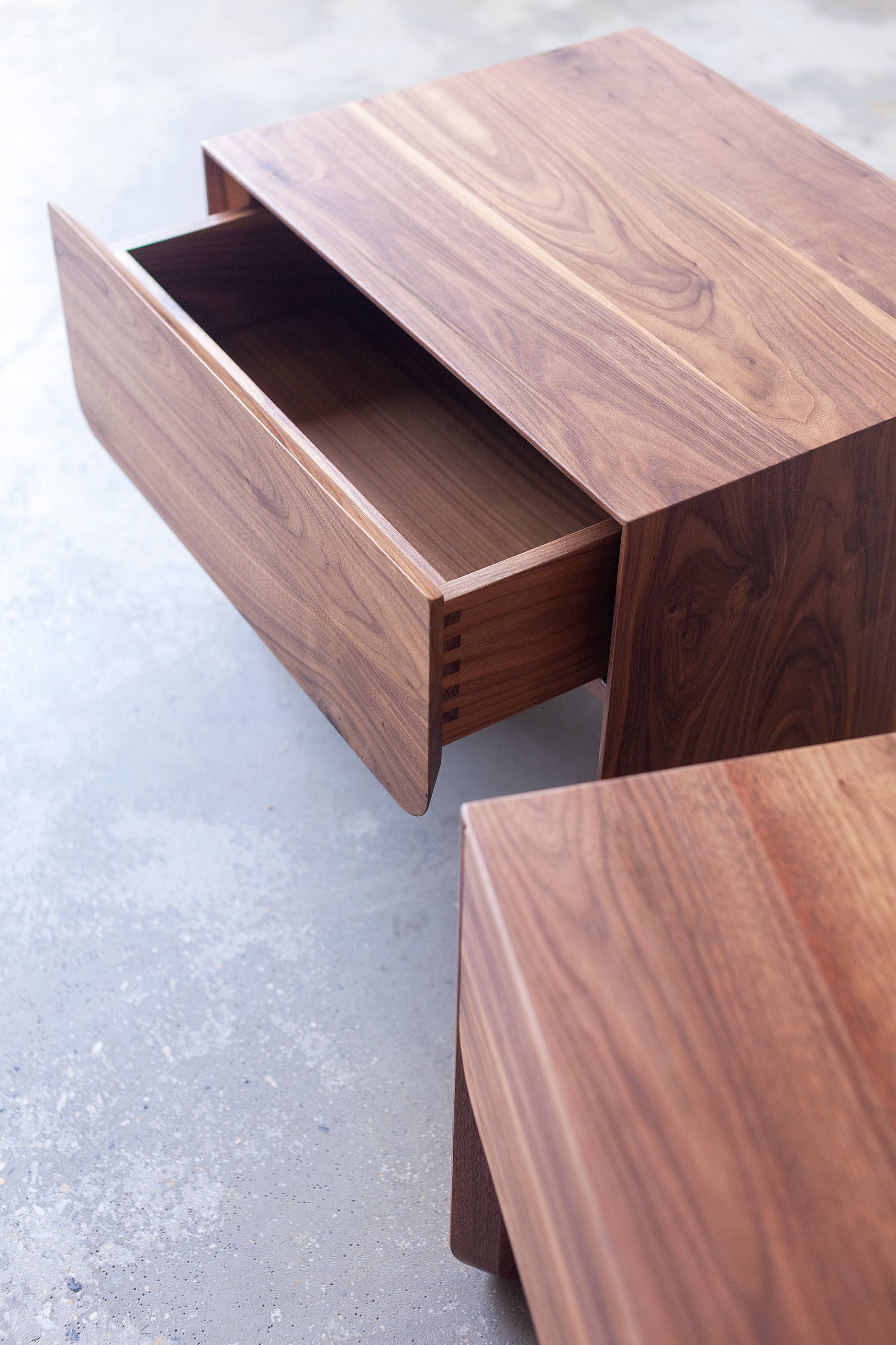 Mast Furniture Tacey Bedside finger jointed drawer