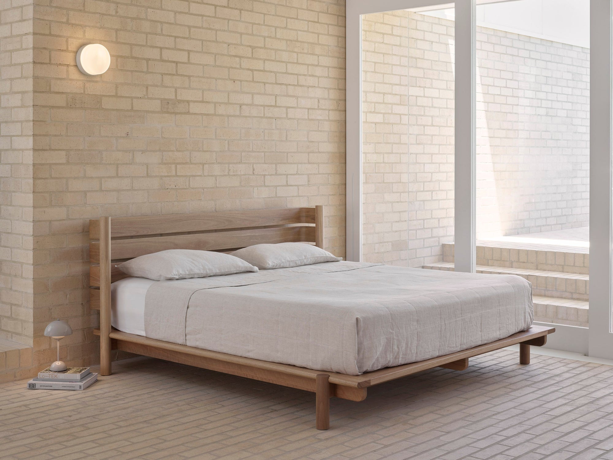 Title bed 03 full image in brick home. 
