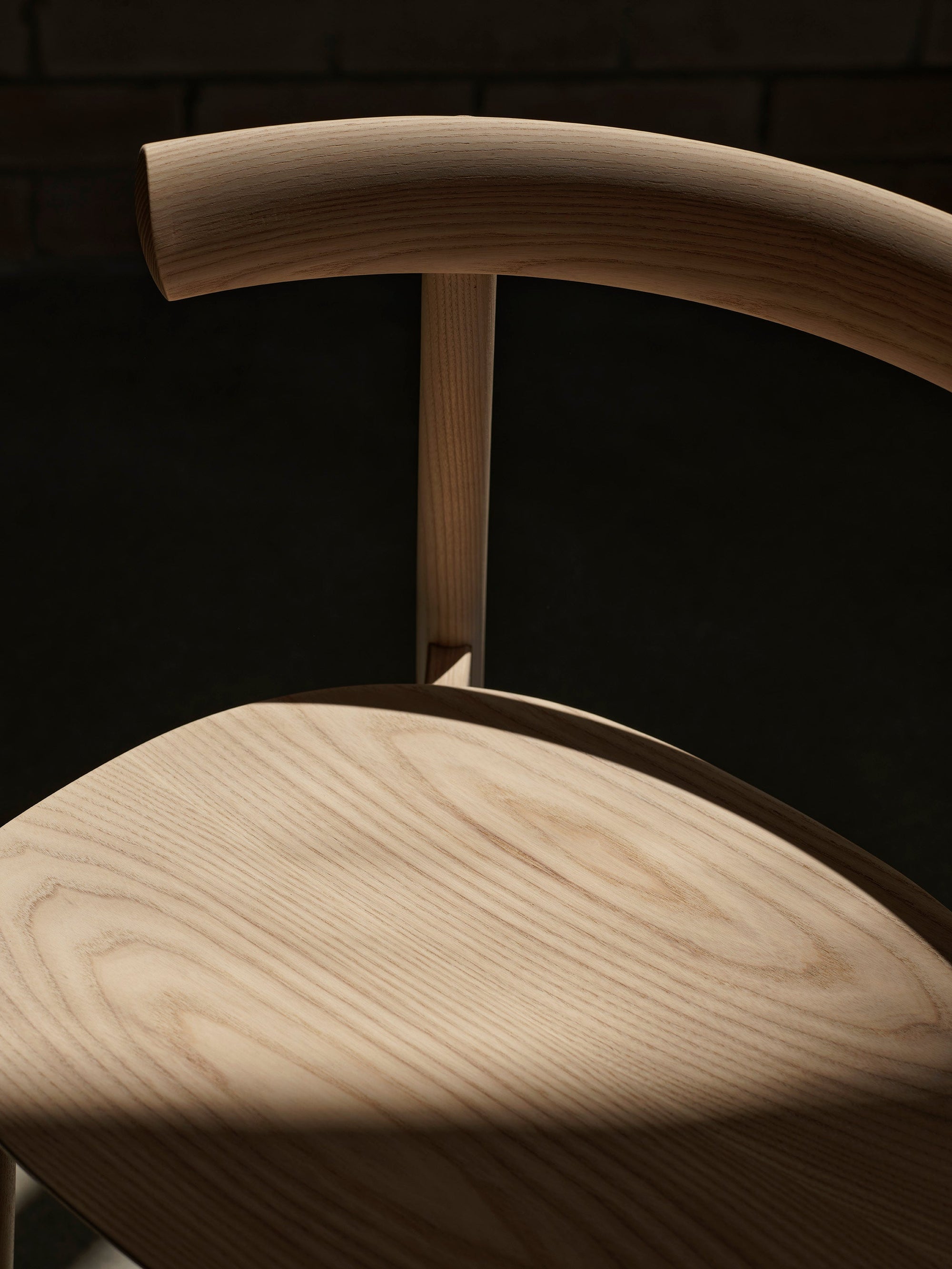 Mast Furniture Torii chair in White Ash